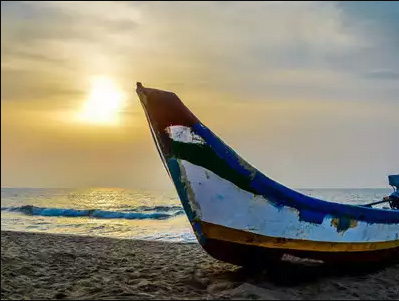 Pondicherry beach